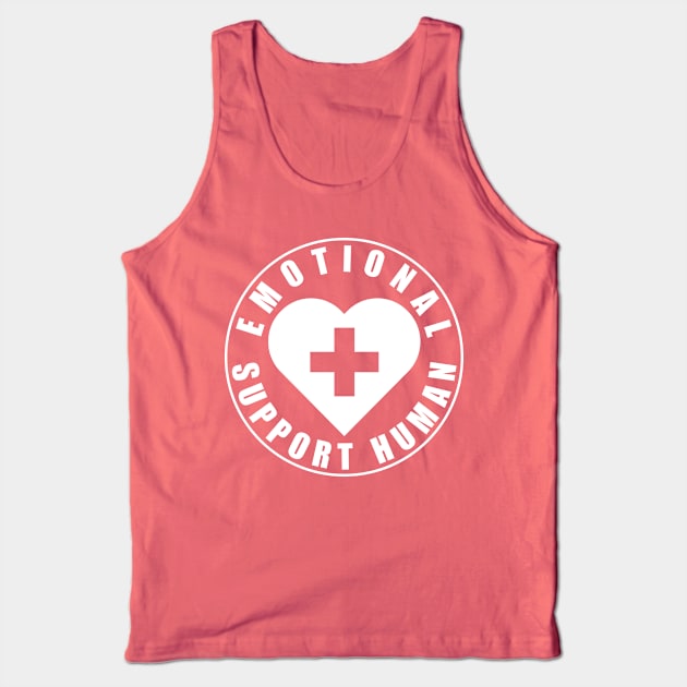 Emotional Support Human Tank Top by Seabastion